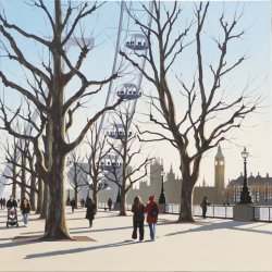 Winter Afternoon On The Queens Walk